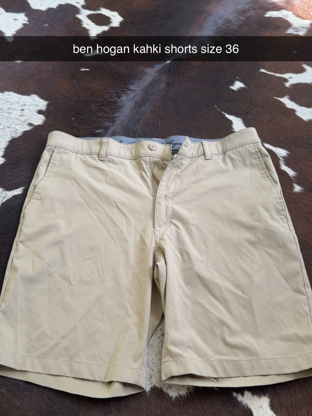 Hogan Men’s Khaki Shorts